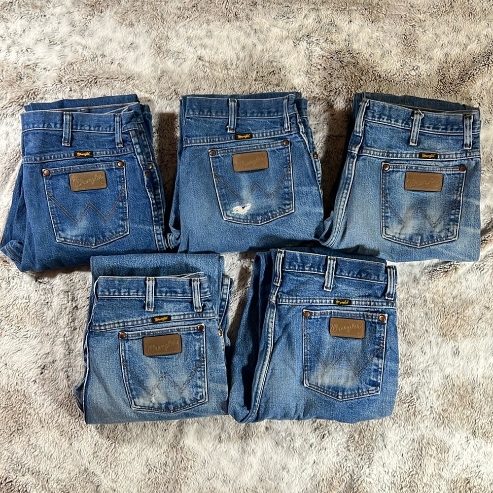 Wrangler Cowboy Cut Jeans Lot